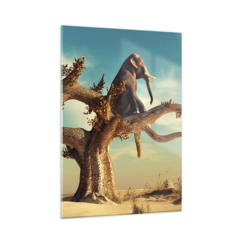 Üveg kép - Egy új nézőpont - 50x70 cm