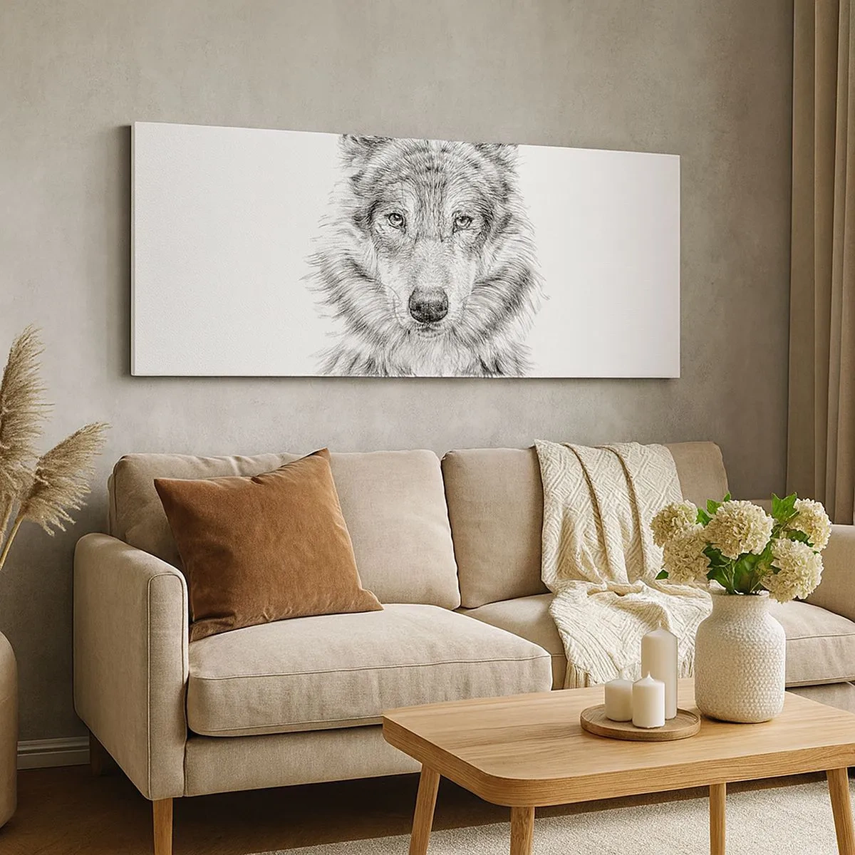 Vászonkép - Született vezető - 100x40 cm