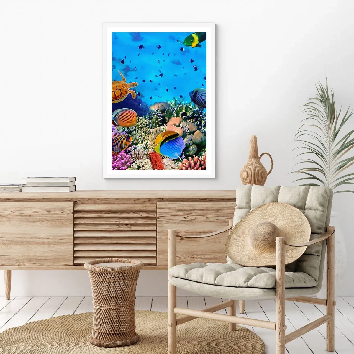 Poszter fekete keretben - És mit tudunk az életről... - 61x91 cm