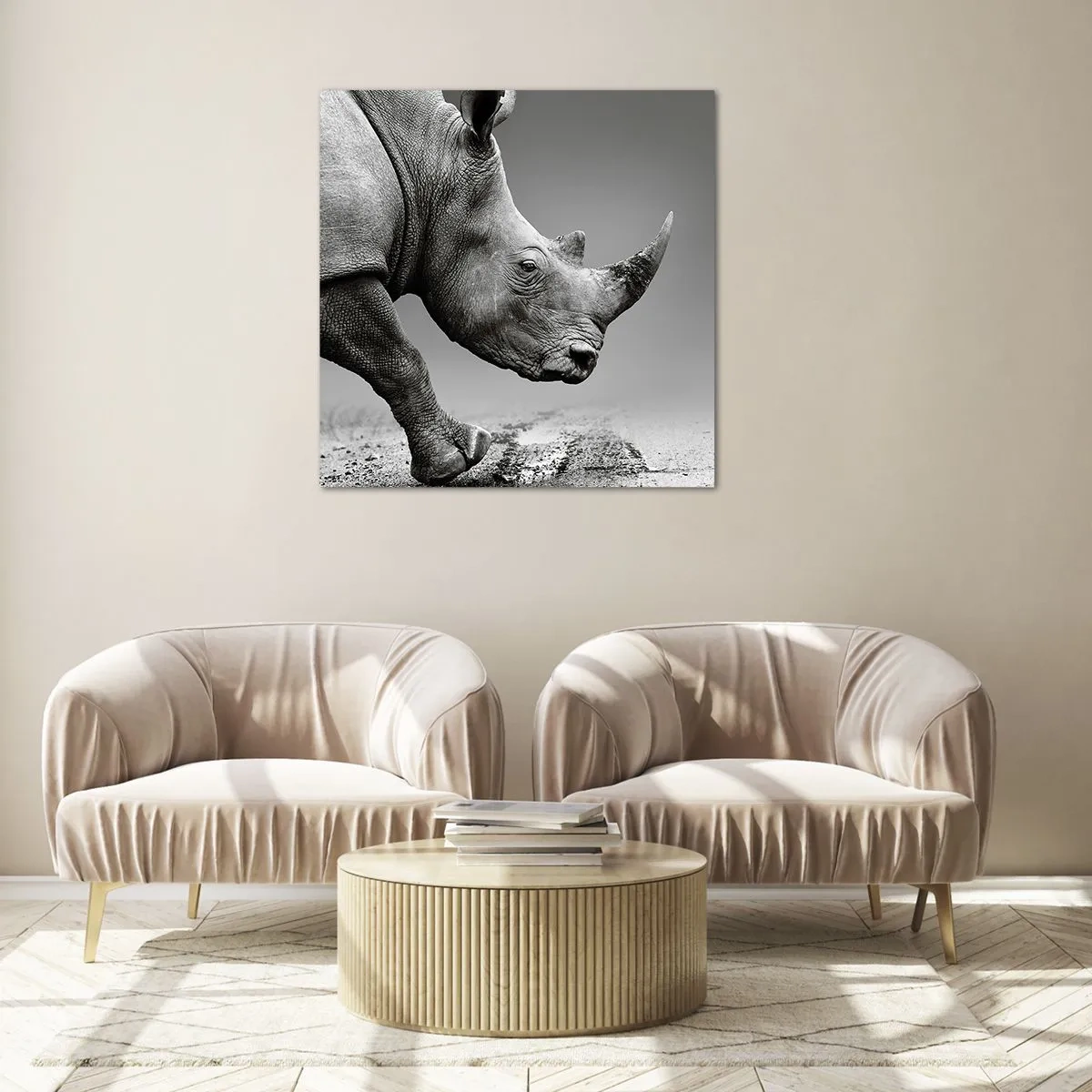 Üveg kép - Megállíthatatlan erő - 60x60 cm