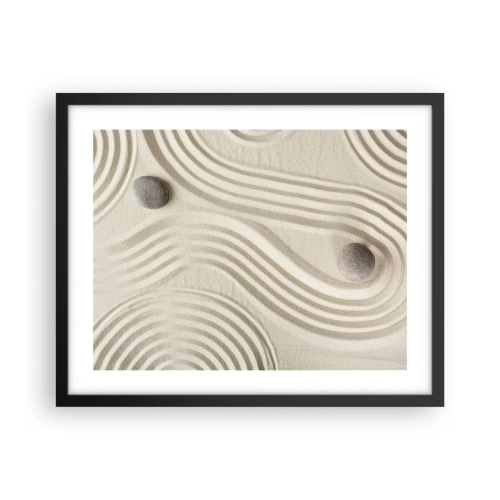 Poszter fehér keretben - A meleg érintése - 50x40 cm