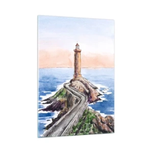 Üveg kép - Szemben a tengerrel - 50x70 cm