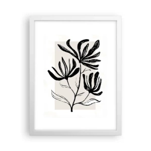Poszter fekete keretben - Vázlat egy herbáriumhoz - 30x40 cm