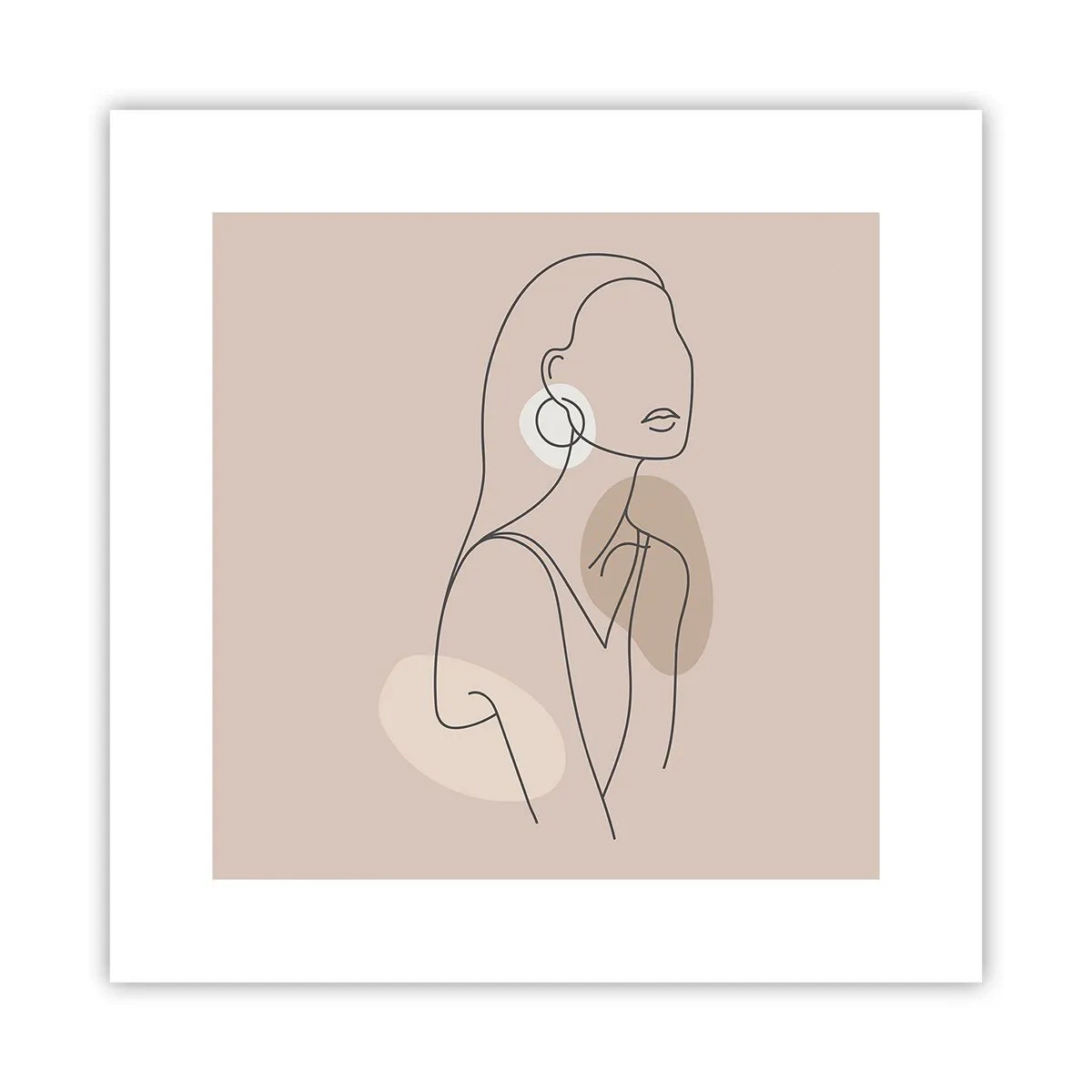Poszter - Leány ikonja - 30x30 cm