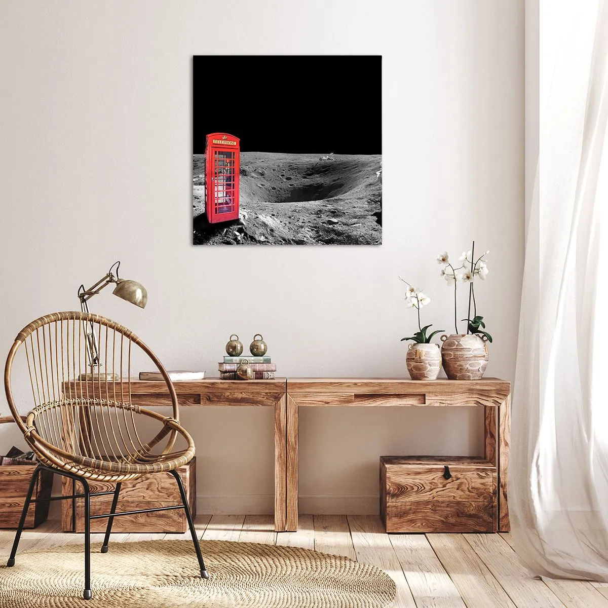 Vászonkép - Kozmikus vicc - 70x70 cm