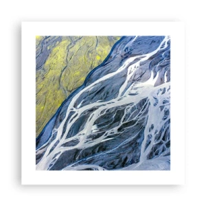 Poszter - A természet barlangrajzai - 40x40 cm