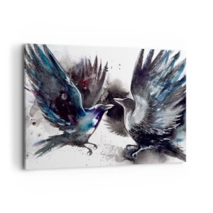 Vászonkép - Varjú a varjúnak… - 100x70 cm