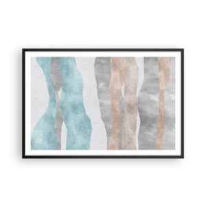 Poszter fehér keretben - A meghittség tanulmánya - 91x61 cm