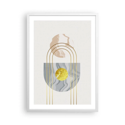 Poszter fekete keretben - Fényerő és ragyogás - 50x70 cm