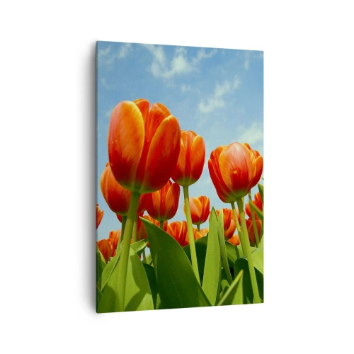 Vászonkép - A kék égen kívül semmire sincs szükségük az életükben - 70x100 cm
