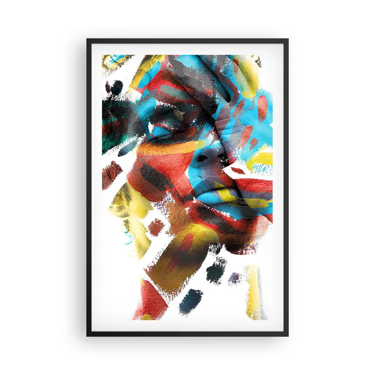 Poszter fehér keretben - Színes személyiség - 61x91 cm