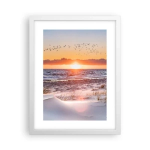 Poszter fekete keretben - Vízszintes táj - 30x40 cm