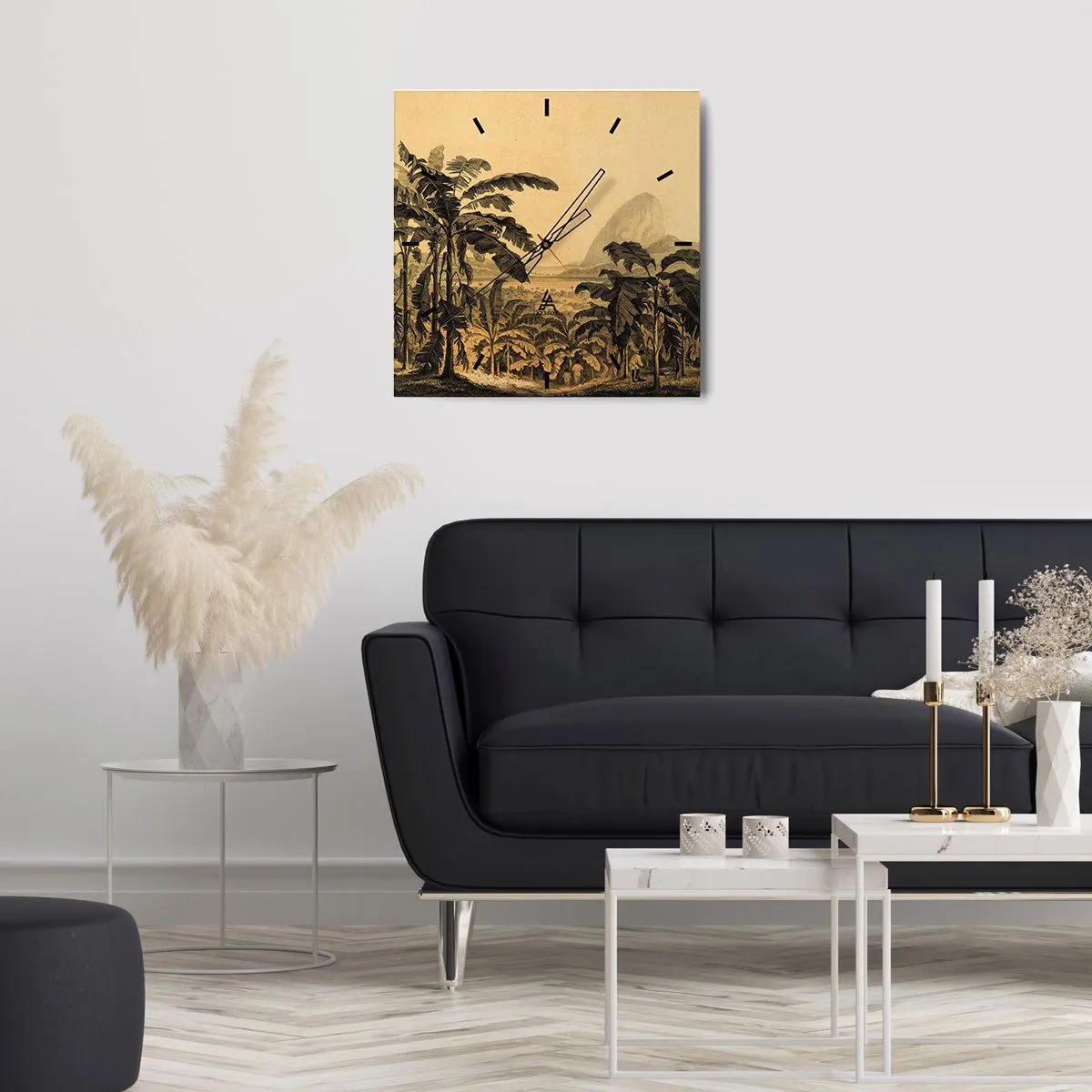 Falióra, Óra - Gyarmati klímában - 30x30 cm