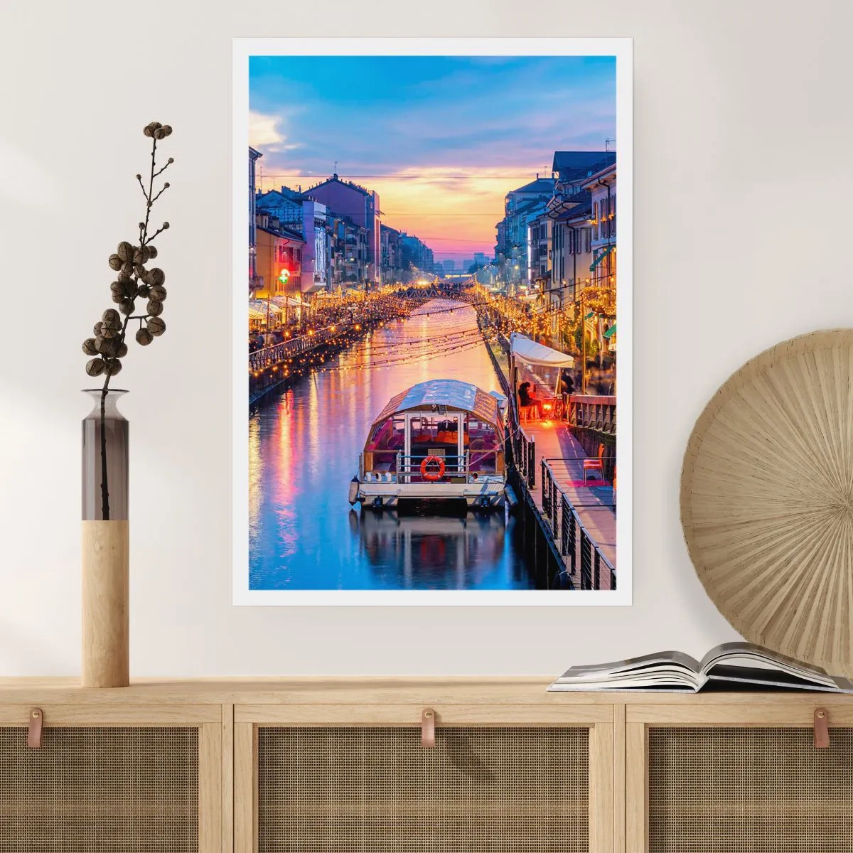 Poszter - Fény és öröm estéje - 70x100 cm