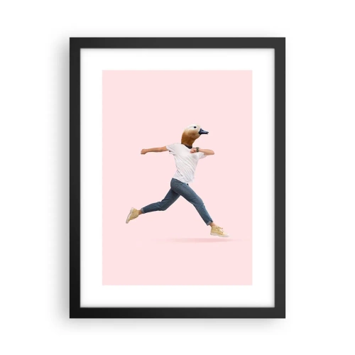 Poszter fehér keretben - Egy csipetnyi abszurditás - 30x40 cm