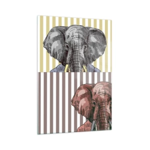 Üveg kép - Természeténél fogva elegáns - 50x70 cm