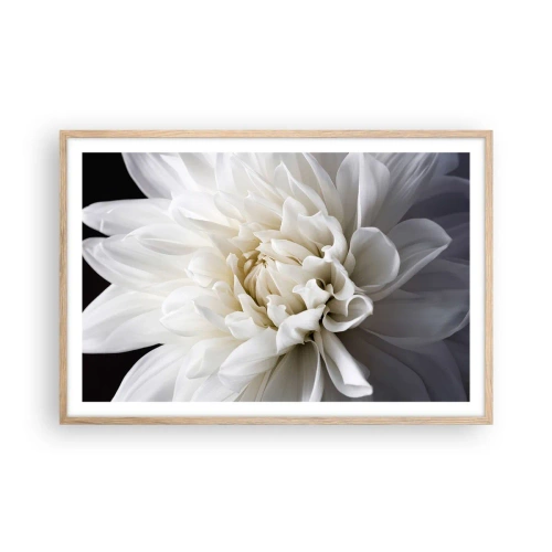 Poszter világos tölgy keretben - Menyasszony reggele - 91x61 cm