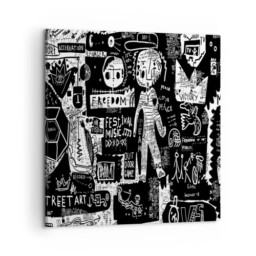 Vászonkép - A szellemi fiatalság törvényei és örömei - 50x50 cm