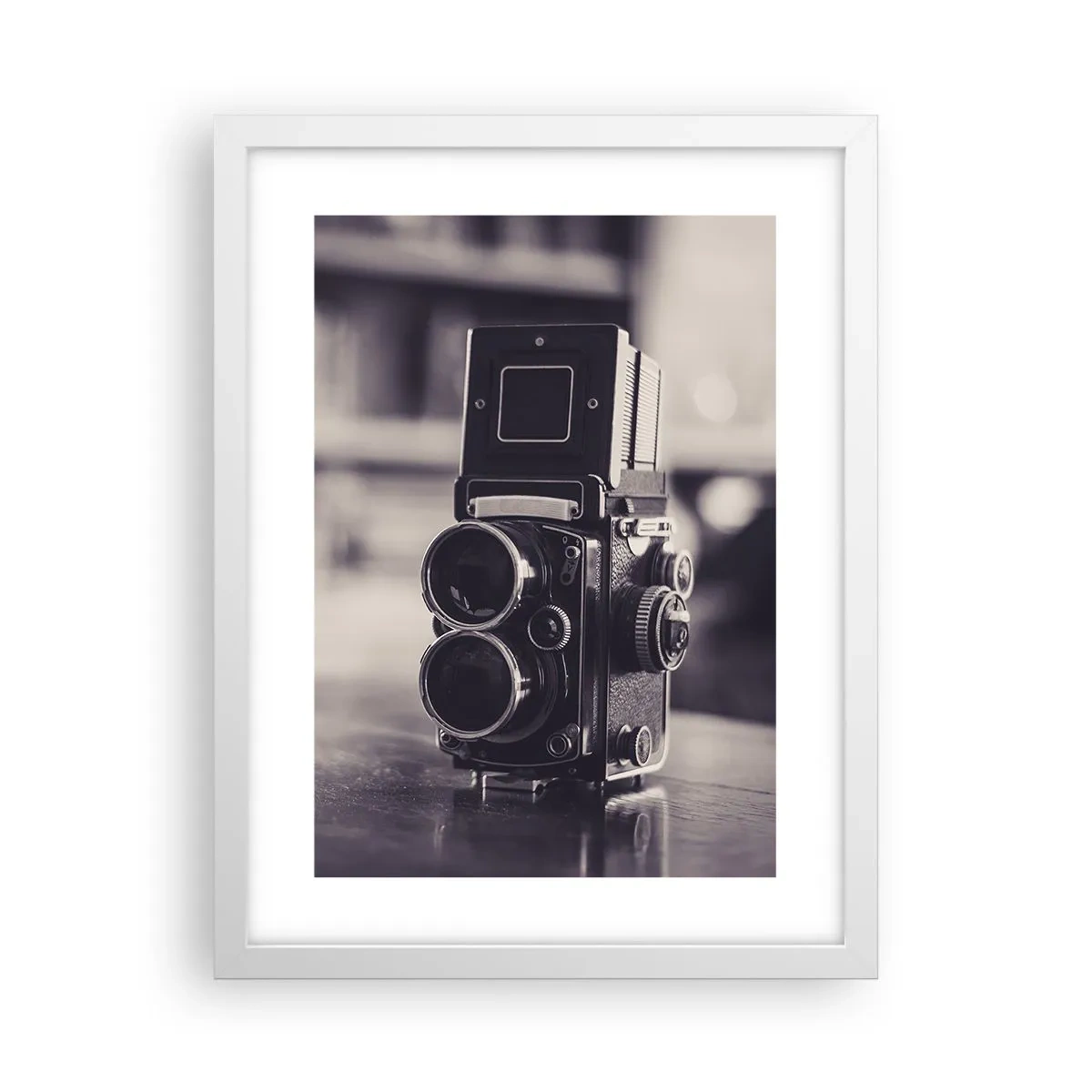 Poszter fekete keretben - Egy régi fénykép varázsa - 30x40 cm