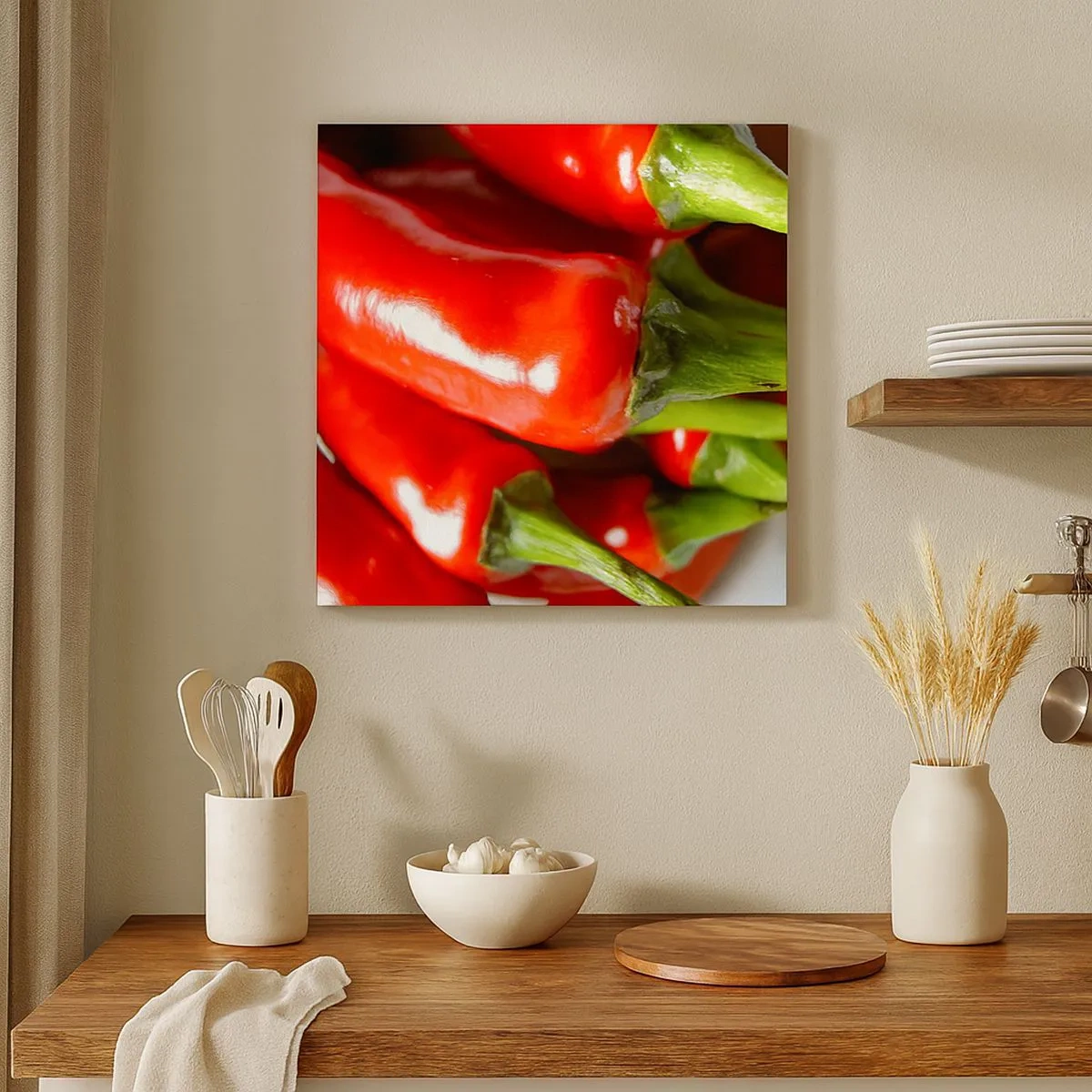 Vászonkép - Lédús, fényes, sima - 30x30 cm