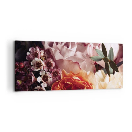 Vászonkép - Szépségbe burkolózva - 100x40 cm