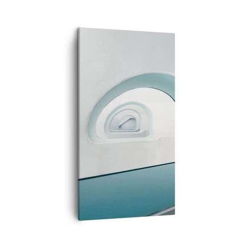 Vászonkép - A kék aljára - 45x80 cm