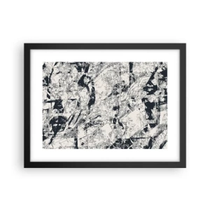 Poszter fehér keretben - Az ellentétek egymásba fonódása - 40x30 cm