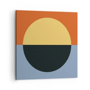 Vászonkép - A meleg és a hideg kompozíciója - 60x60 cm