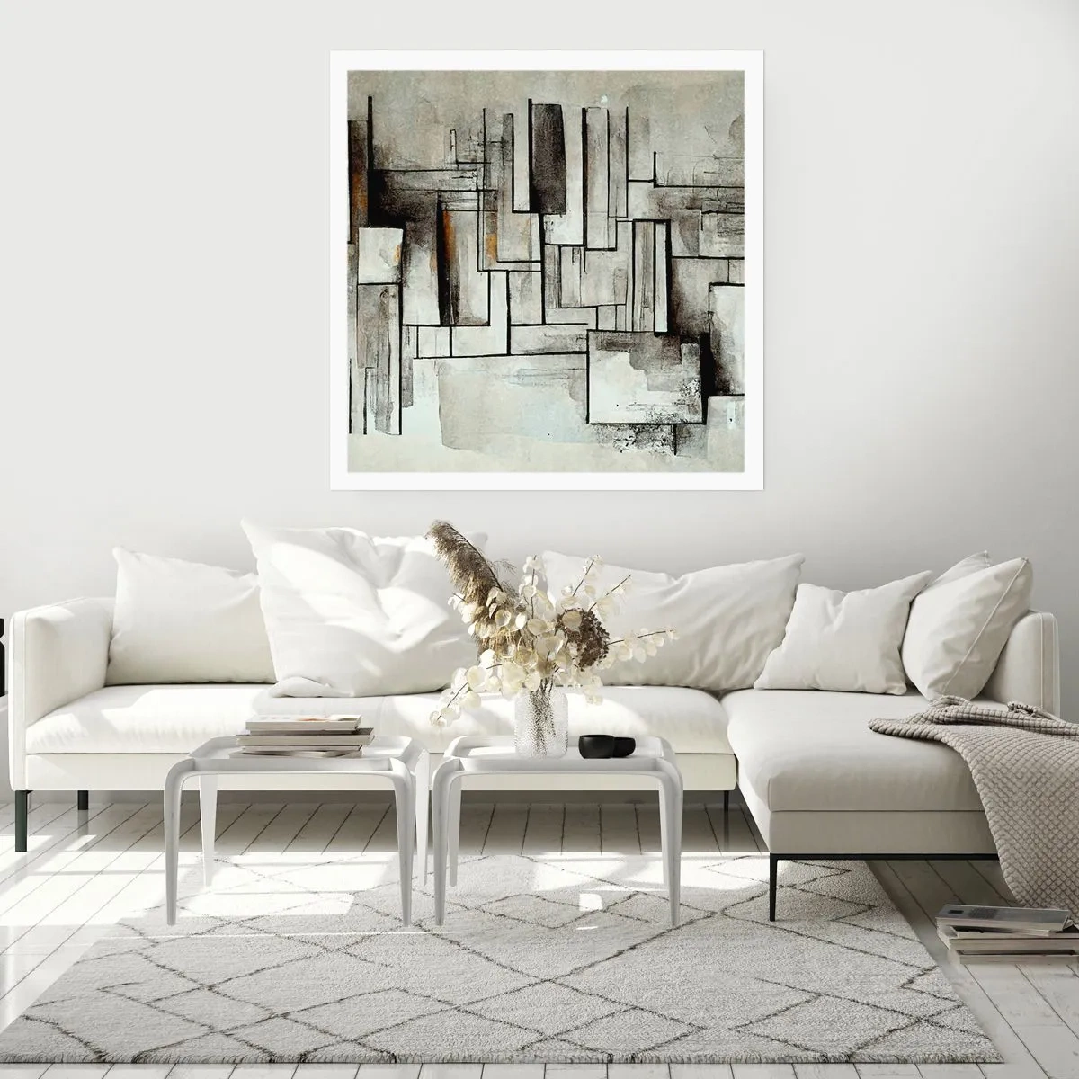 Poszter - Az egyszerűség ereje - 60x60 cm