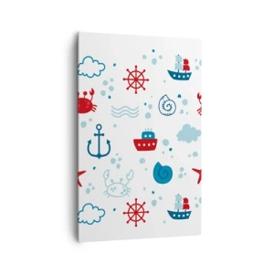 Vászonkép - Tengeri mese - 80x120 cm