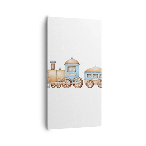 Vászonkép - Az állomáson állva... - 65x120 cm