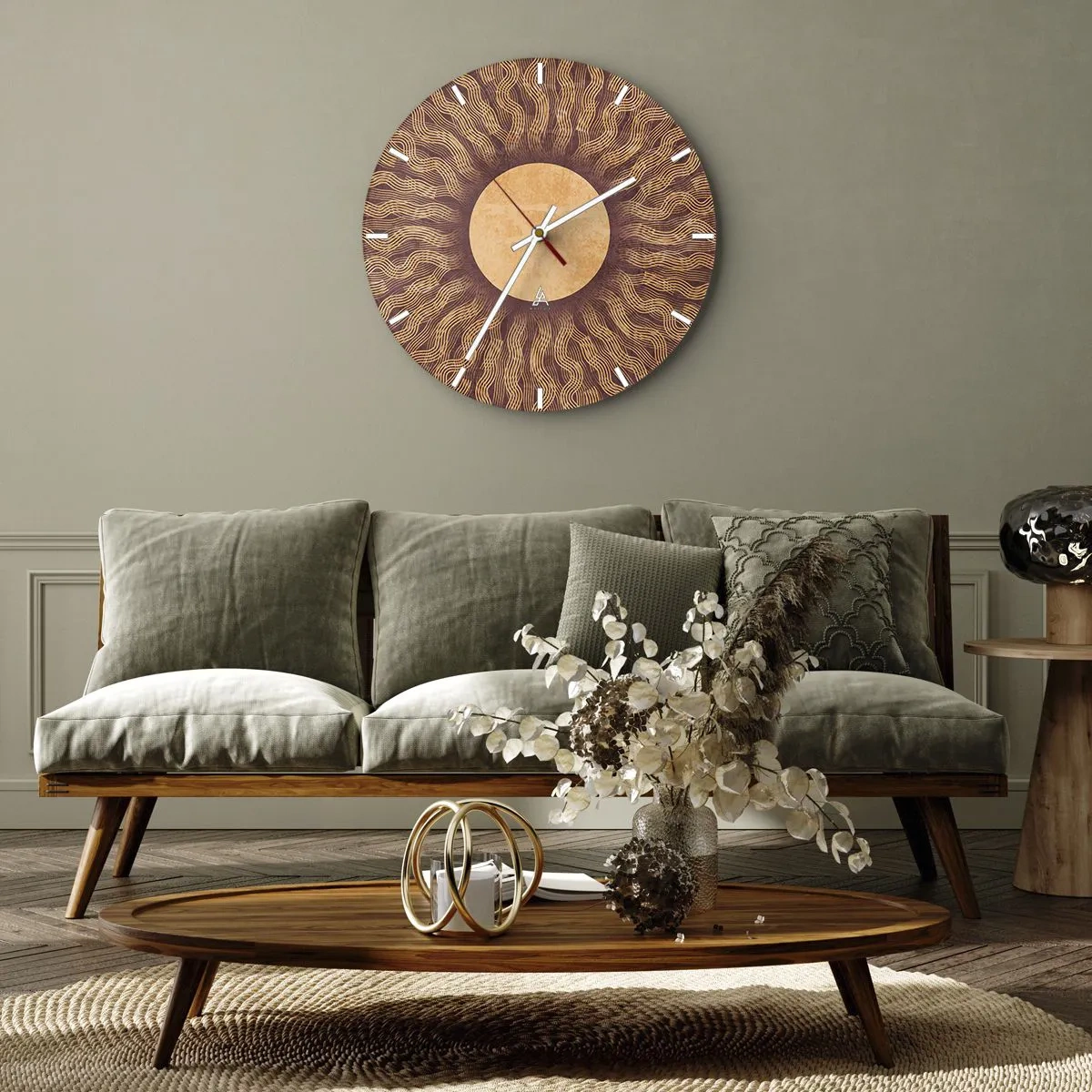 Falióra, Óra - A nap ikonja - 40x40 cm