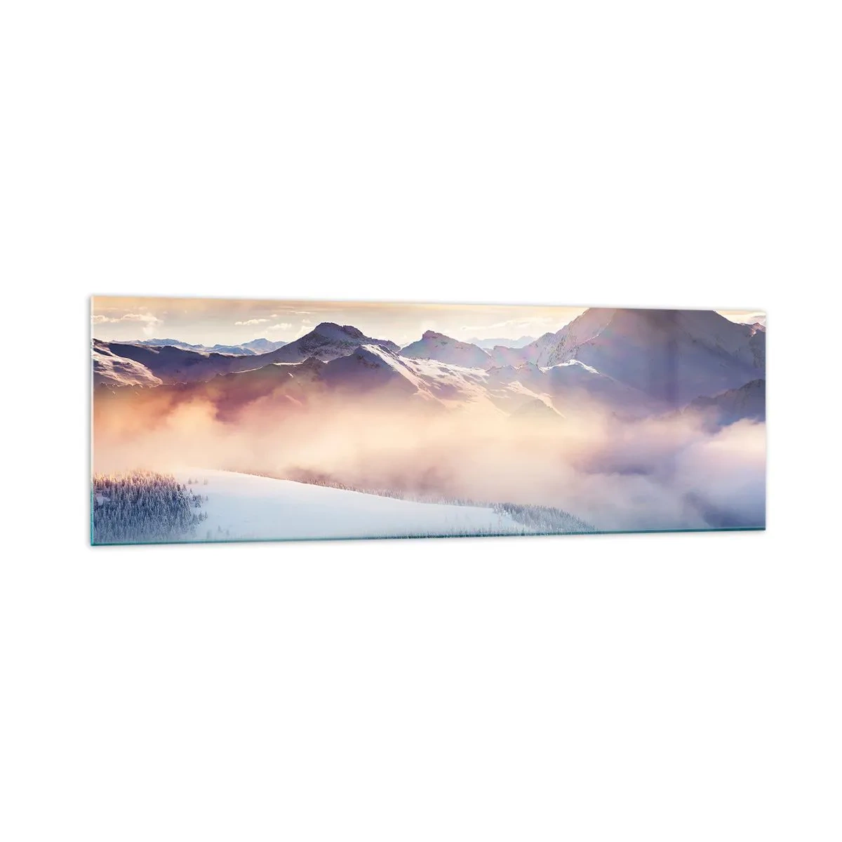 Üveg kép - A természet ereje és tisztasága - 160x50 cm