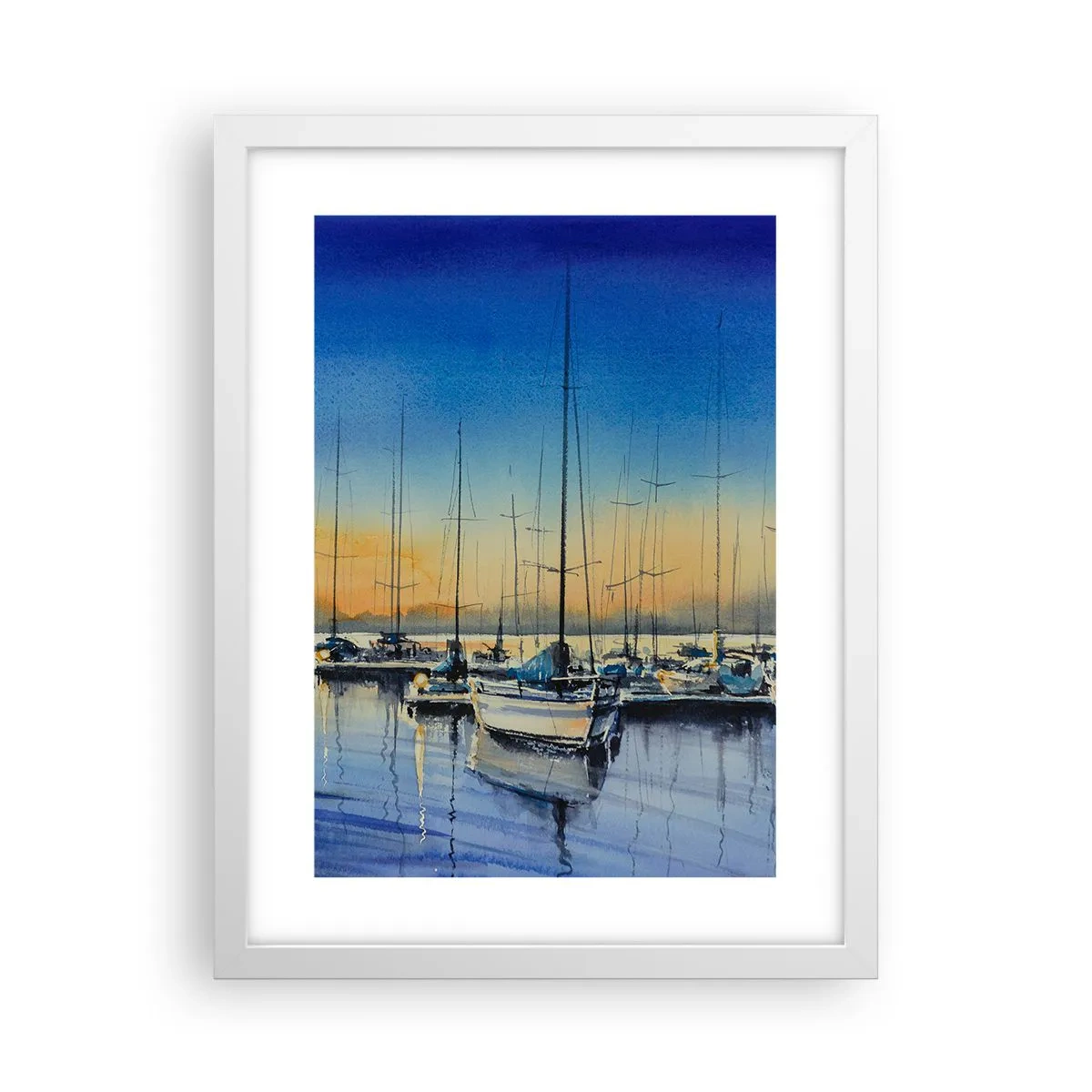 Poszter fekete keretben - Egy szép nap vége - 30x40 cm
