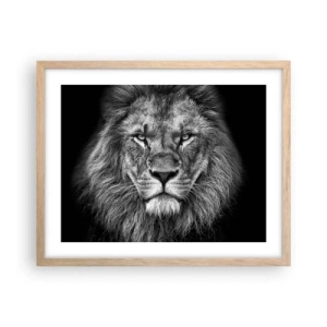 Poszter világos tölgy keretben - Őfelségi palástban - 50x40 cm