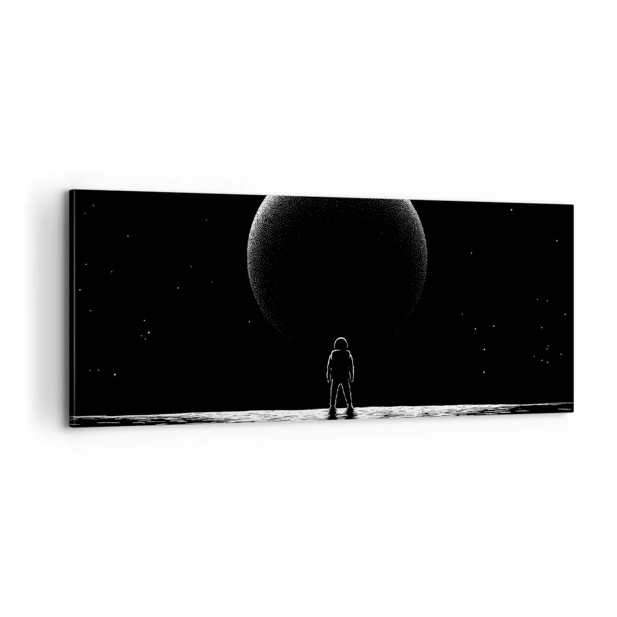 Vászonkép - Szemtől szemben - 100x40 cm