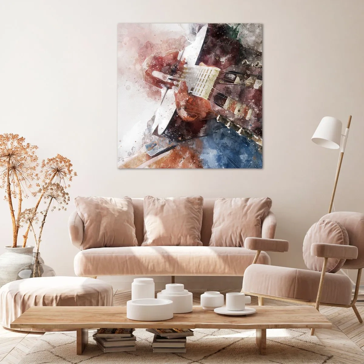 Vászonkép - És mit gondolsz róla? - 70x70 cm