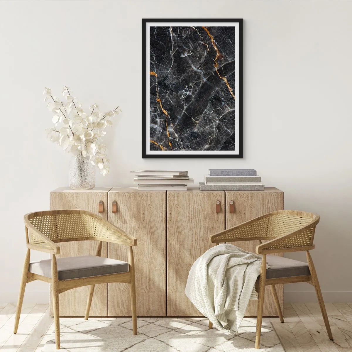 Poszter fehér keretben - A kő belső élete - 30x40 cm