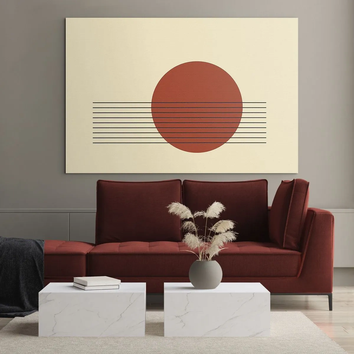 Üveg kép - Körbe és tovább - 120x80 cm