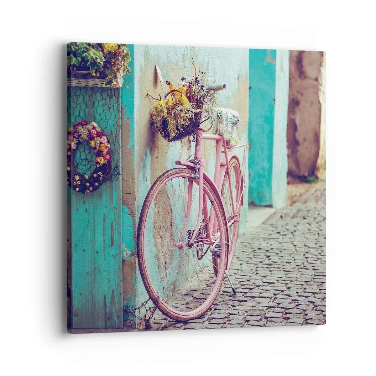 Vászonkép - Mindjárt visszajövök - 40x40 cm