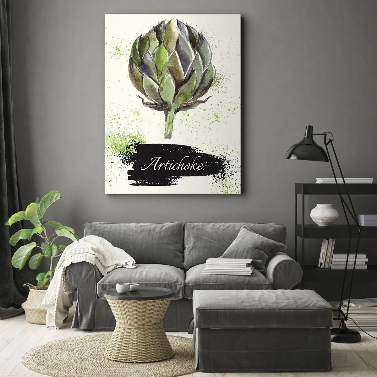 Vászonkép - Eviva zöldségek! - 50x70 cm