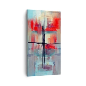 Vászonkép - Tájkép egy ismeretlen dimenzióban - 45x80 cm