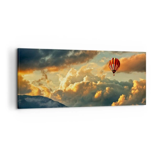 Vászonkép - Azért repülök, mert akarok - 100x40 cm