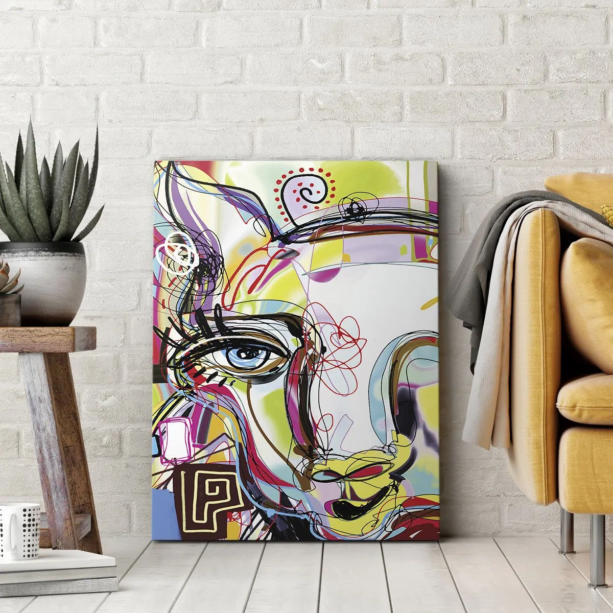 Vászonkép - A macska természetének gazdagsága - 50x70 cm