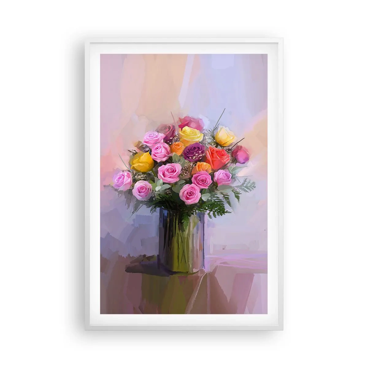 Poszter fekete keretben - Megtartott szépség - 61x91 cm