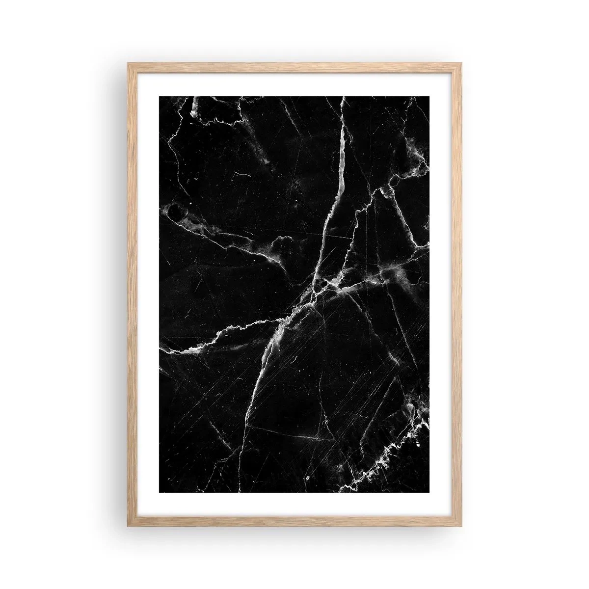 Poszter világos tölgy keretben - A kő titkos élete - 50x70 cm