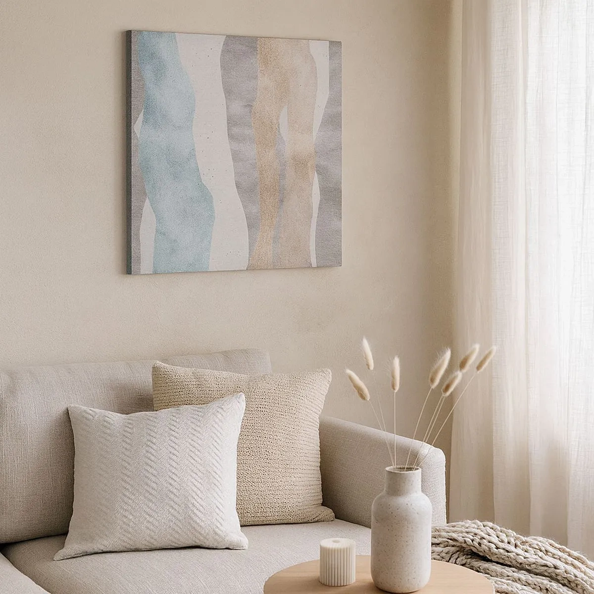 Vászonkép - A meghittség tanulmánya - 30x30 cm