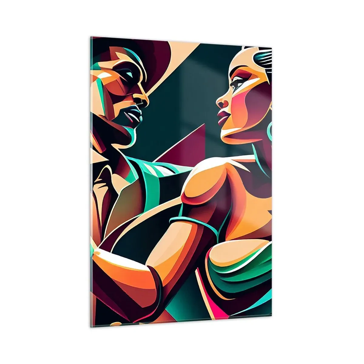 Üveg kép - A szív ritmusában - 50x70 cm