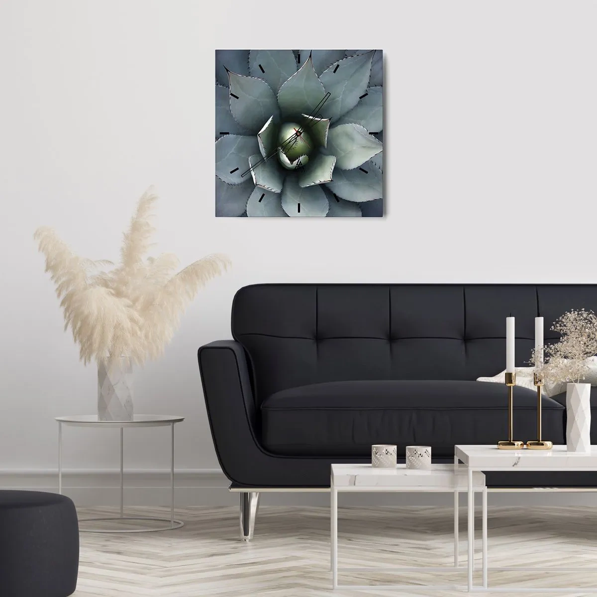 Falióra, Óra - Wabi és figyelmeztetés - 40x40 cm