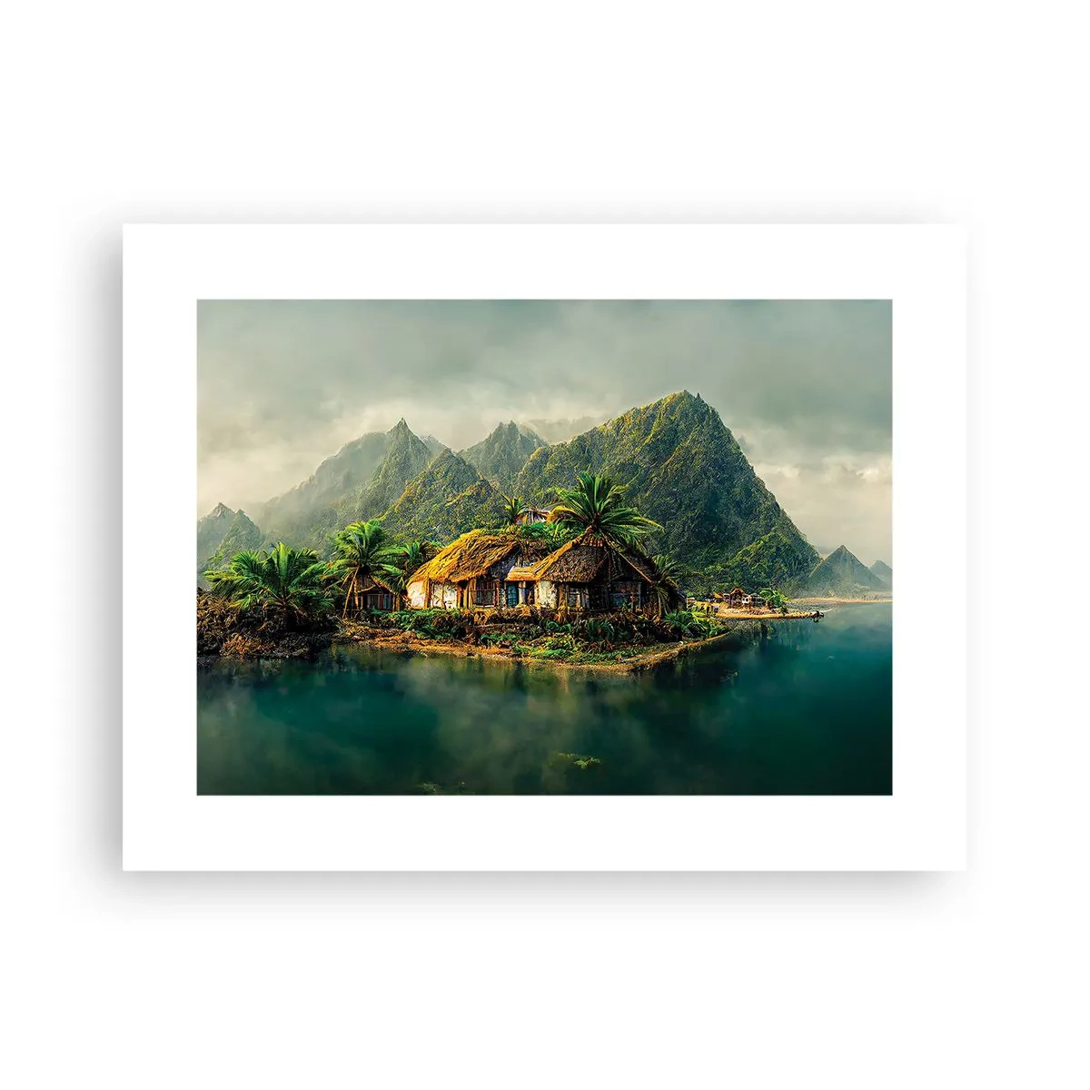 Poszter - Trópusi paradicsom - 40x30 cm